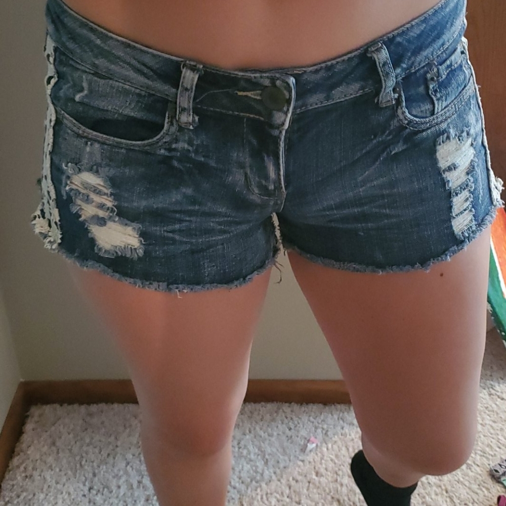 Jean shorts